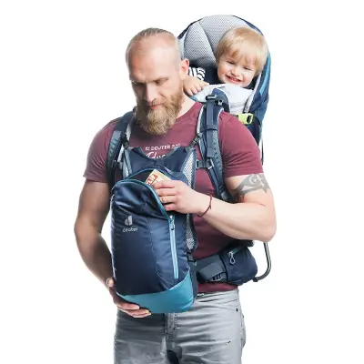 Deuter Kid Comfort Pro Bebek Taşıma Sırt Çantası Midnight - 2