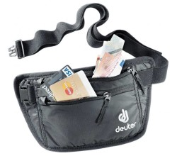 DEUTER - Deuter Money Belt 1 Security Güvenlik Para Çantası Siyah