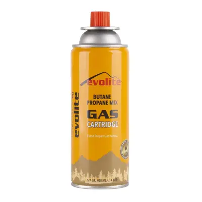 Evolite Butan Propane 227gr Silindir Valfli Dik Kartuş - 1