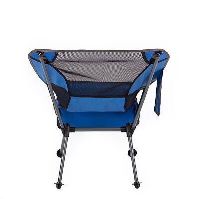 Evolite Pratik Kamp Sandalyesi Bisikletçiler İçin Mavi - 2