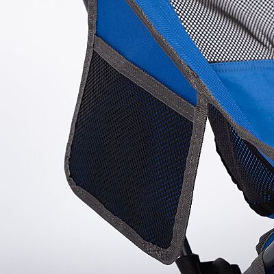 Evolite Pratik Kamp Sandalyesi Bisikletçiler İçin Mavi - 4