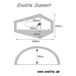 Evolite Summit Pro Tek Kişilik 4 Mevsim Çadır Alüminyum Pole - Thumbnail