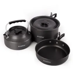 Evolite Tria Pot Çaydanlıklı Tencere Seti - 1