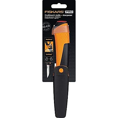 Fiskars Pro Craftman's Knife Zanaatkar Bıçağı Sert Kılıflı - 2
