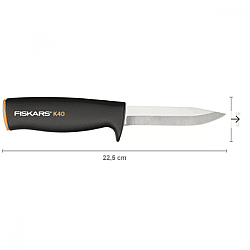 Fiskars Solid K40 Sert Kılıflı Kamp Bıçağı - 2