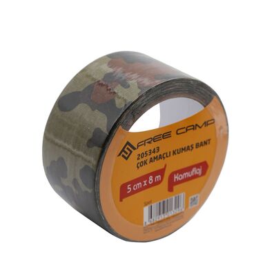 FreeCamp Çok Amaçlı Kumaş Bant Askeri Kamuflaj - 1