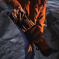 FreeCamp Foster Plus Buzluklu Katlanır Sandalye Lacivert Gri - 4