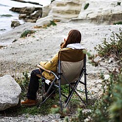 FreeCamp Huxley Katlanır Sandalye Kahve - 9