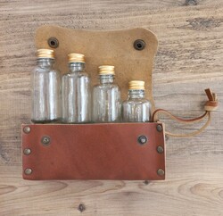 Go Bear Bushcraft Baharatlık Deri Kılıflı Kahverengi - 2