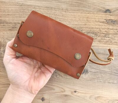 Go Bear Bushcraft Baharatlık Deri Kılıflı Kahverengi - 3