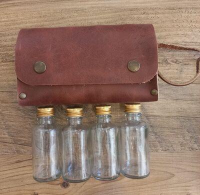 Go Bear Bushcraft Baharatlık Ham Deri Kılıflı - 1