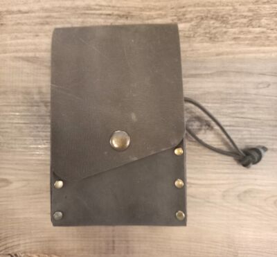 Go Bear Bushcraft Yağlık Deri Kılıflı 2li Haki - 1