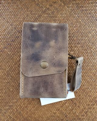 Go Bear Bushcraft Yağlık Deri Kılıflı Bej - 3
