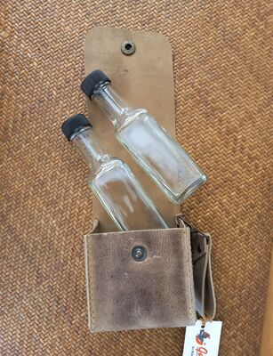 Go Bear Bushcraft Yağlık Deri Kılıflı Bej - 4