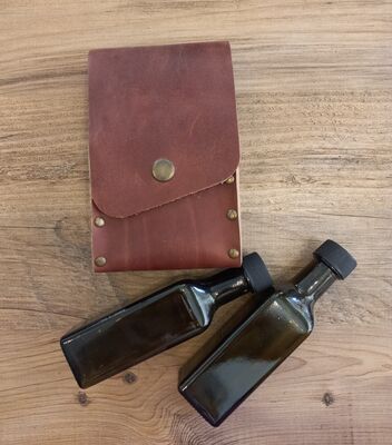 Go Bear Bushcraft Yağlık Ham Deri Kılıflı - 1