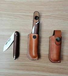 Hanifi Polat Çoban Çakı Orta Deri Kılıflı - HANİFİ POLAT