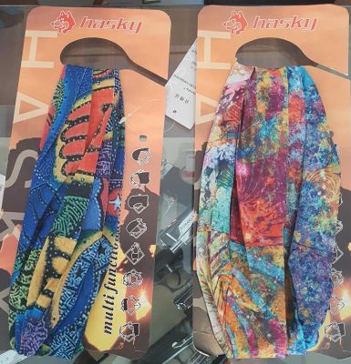 Renkli Çok Amaçlı Fular Bandana - 5