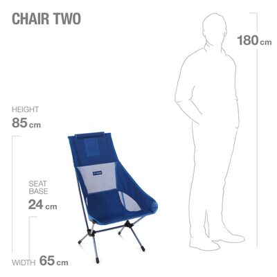 Helinox Chair Two Ultralight Kamp Sandalyesi Mavi