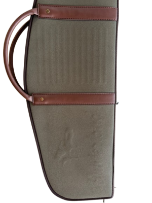 Hunterland Sert Dürbünlü Pcp Kılıf Haki Çizgili Deri Saplı - 2