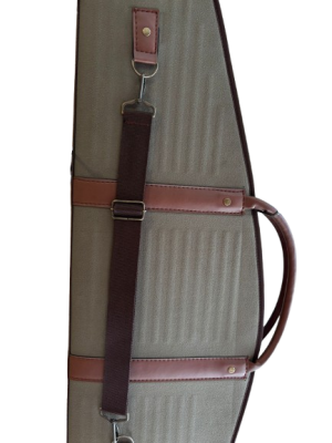 Hunterland Sert Dürbünlü Pcp Kılıf Haki Çizgili Deri Saplı - 3