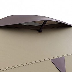 Husky Bird Plus Çadır BlackRoom 3 Kişilik Çadır Açık Kahve - 10