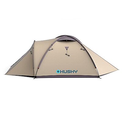 Husky Bizon Plus 3 Kişilik Çadır Açıkkahve - 4