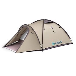 Husky Bizon Plus 3 Kişilik Çadır Açıkkahve - HUSKY