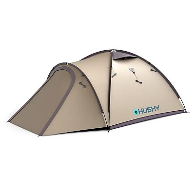 Husky Bizon Plus 3 Kişilik Çadır Açıkkahve - 3