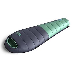 Husky Dinis -10C Kuş Tüyü Ultra Hafif Uyku Tulumu Mavi/Yeşil - 2