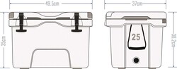 Icepeak Aden Buzluk 25 Litre - 4