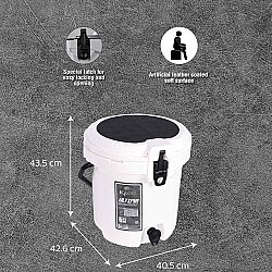 Igloo Ultima 5 Gallon Musluklu RotoMold Fıçı 19 Litre - 8