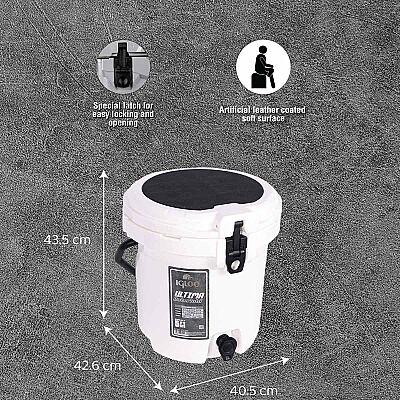 Igloo Ultima 5 Gallon Musluklu RotoMold Fıçı 19 Litre - 8