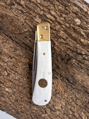 Kam Knife Klasik 4116 Beyaz Av Kamp Çakısı