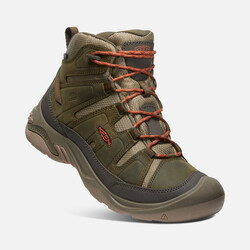 KEEN - Keen Circadia Mid Erkek Bot Dark Olive/Potters