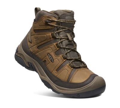 Keen Circadia Mid Su Geçirmez Erkek Bot Bison/Brindle - 1