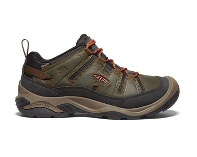 Keen Circadia Wp Su Geçirmez Erkek Yürüyüş Ayakkabısı Black Olive - 2
