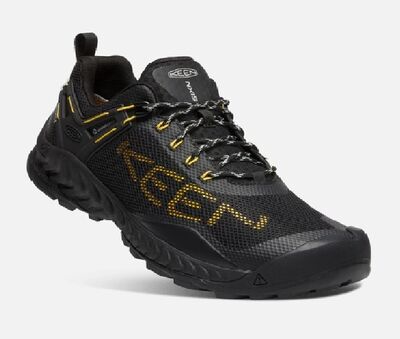 Keen Nxis Evo Water Proof Erkek Ayakkabı Siyah Keen Yazısı Sarı