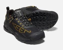 Keen Nxis Evo Water Proof Erkek Ayakkabı Siyah Keen Yazısı Sarı - 2