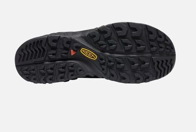 Keen Nxis Evo Water Proof Erkek Ayakkabı Siyah Keen Yazısı Sarı