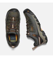 Keen Targhee III Su Geçirmez Deri Erkek Ayakkabı Black Olive/Brown - KEEN