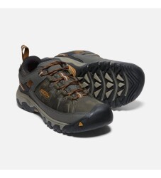 Keen Targhee III Su Geçirmez Deri Erkek Ayakkabı Black Olive/Brown - 4