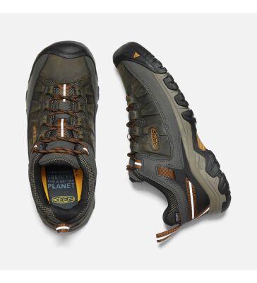 Keen Targhee III Su Geçirmez Deri Erkek Ayakkabı Black Olive/Brown - 3