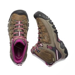 Keen Targhee III Wp Kadın Outdoor Bot Boysenberry - Thumbnail