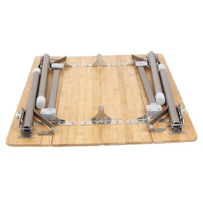 KingCamp Katlanır Piknik ve Kamp Masası Bambu Table S - 4
