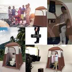 Kingcamp Marasusa Portatif Duş Giyinme Çadırı Coffee - Thumbnail