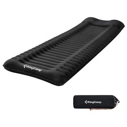 Kingcamp Super Comfort Single Tek Kişilik Şişme Yatak Siyah - 1