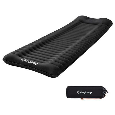 Kingcamp Super Comfort Single Tek Kişilik Şişme Yatak Siyah - 1