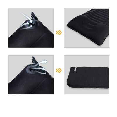 Kingcamp Super Comfort Single Tek Kişilik Şişme Yatak Siyah - 2