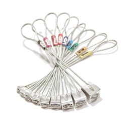 Kouba Alu Nuts 9'lu Stoper Seti - Silver, n.1-9 - 1
