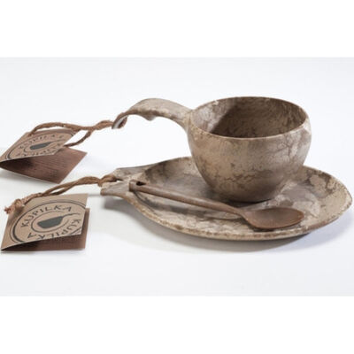 Kupilka 14 Small Plate Küçük Kamp Tabağı Siyah - 4